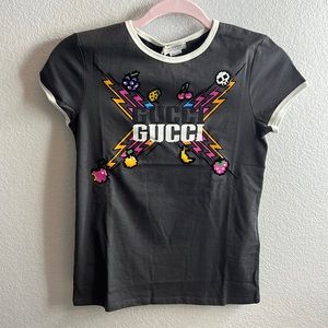 Brand new Gucci girls print T-shirt